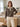 Pull polo imprimé léopard – Taupe