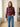 Blouse Femme Imprimée Florale à Manches Longues - Noir