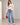 Jean wide leg classique – Bleu jean
